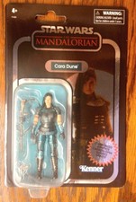 Cara Dune Star Wars Carbonized Vintage Collection Mandalorian 3.75 Action Figure