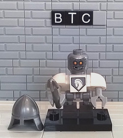 LEGO NEXO KNIGHTS 70312 Lance Bot Minifigure! NEX002! DIRTY SHOULDERS!