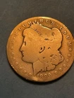 1896 o Morgan Silver Dollar