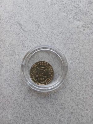 Piece 5 Centimes Marianne 1998 - Photo 1/2