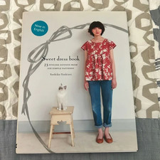 Sweet Dress Book by Yoshiko Tsukiori Japanese Clothing Sewing Pattern in English