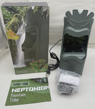Reptile Water Drinking Fountain w/CI Filtration, Bad Stuff Filter Auto Shut READ