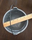 Vintage RWP Columbia PA Wilton Armetale Medium Cauldron 3 Leg Bowl with handle — photo 3
