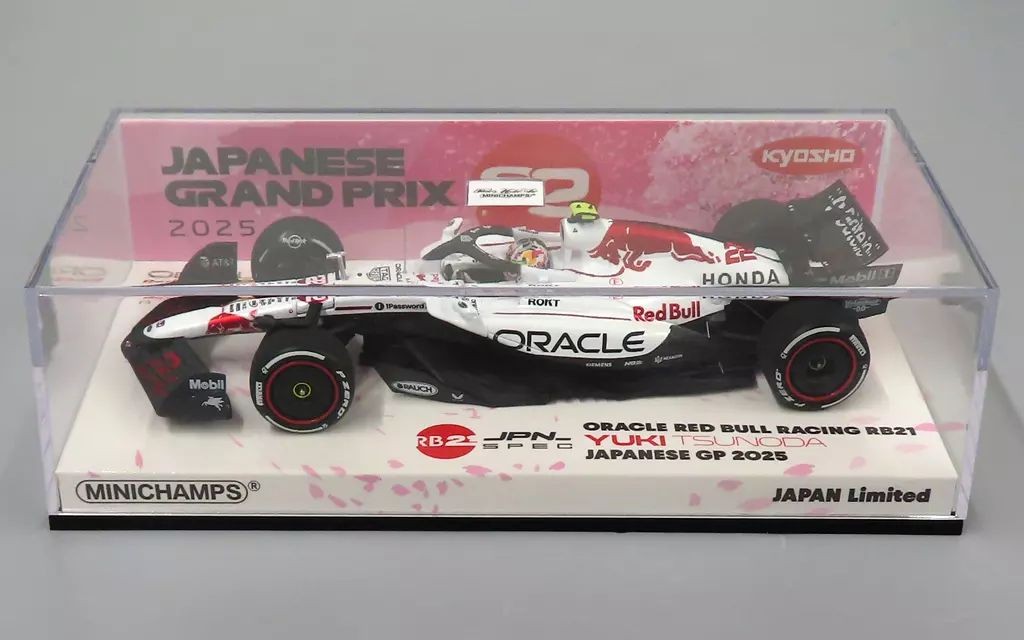Kyosho 1:43 Oracle Red Bull Racing Rb21 Yuki Tsunoda Japan Gp 2025 champs