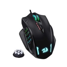 Redragon M908 Impact RGB LED MMO Gaming Mouse 12400 DPI 18 Programmable Buttons