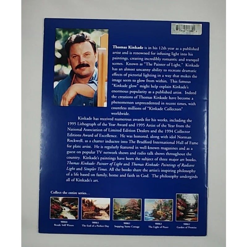 Candamar Designs Beside Still Waters Thomas Kinkade Cross Stitch Pattern - Image 2 of 3