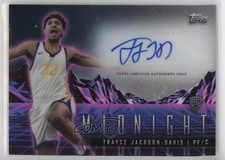 2023-24 Topps Midnight Rookie Horizon Signatures Trayce Jackson-Davis Auto 05k6