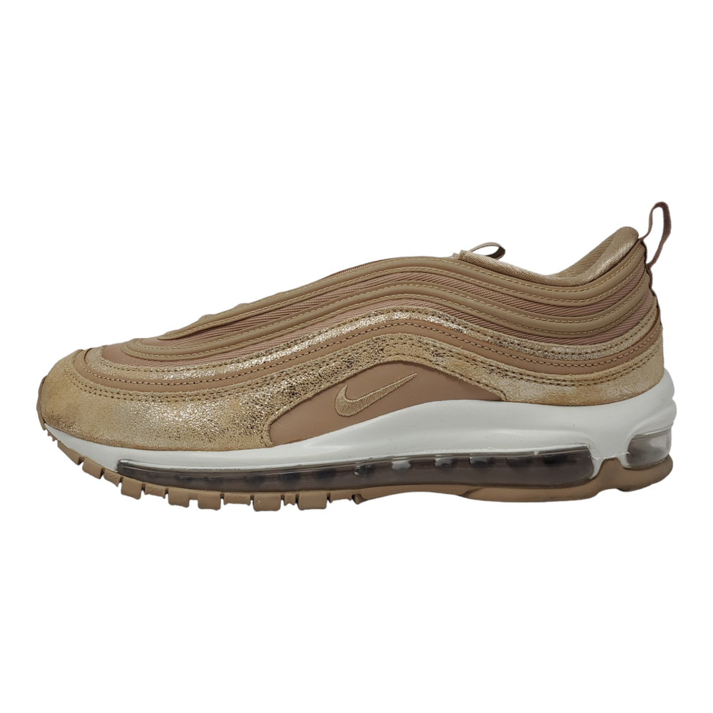 Nike Womens Air Max 97 Running Shoes Hemp Summit White Size 11 Medium US