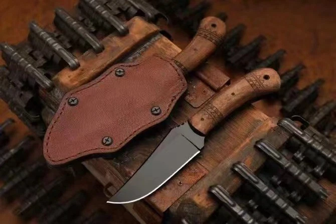 Cuchillo EDC Winkler Blue Mountain 80crv2 acero en polvo alta dureza exterior Foto 3 de 4