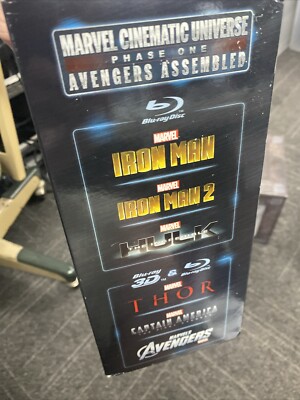 NEW Marvel Cinematic Universe: Phase One - Avengers Assembled Blu