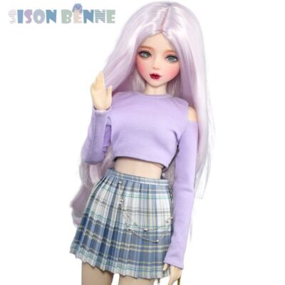 1/3 Ball Splice Girl 56cm BJD Doll With Blue Eyes Replaceable DIY