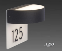 Aeg Led Aussenleuchte Aussenlampe Hausnummer Wandleuchte Wandlampe AEG280019