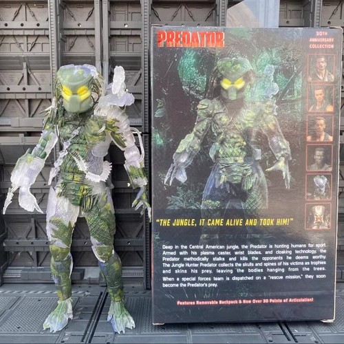 1/9 7in Predator Action Figure Model AVP Doll Movie COS Ornament Toy Decor Model - Picture 2 of 4