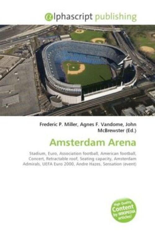 Thumbnail - Frederic P. Miller (u. A.) | Amsterdam Arena | Taschenbuch | Englisch