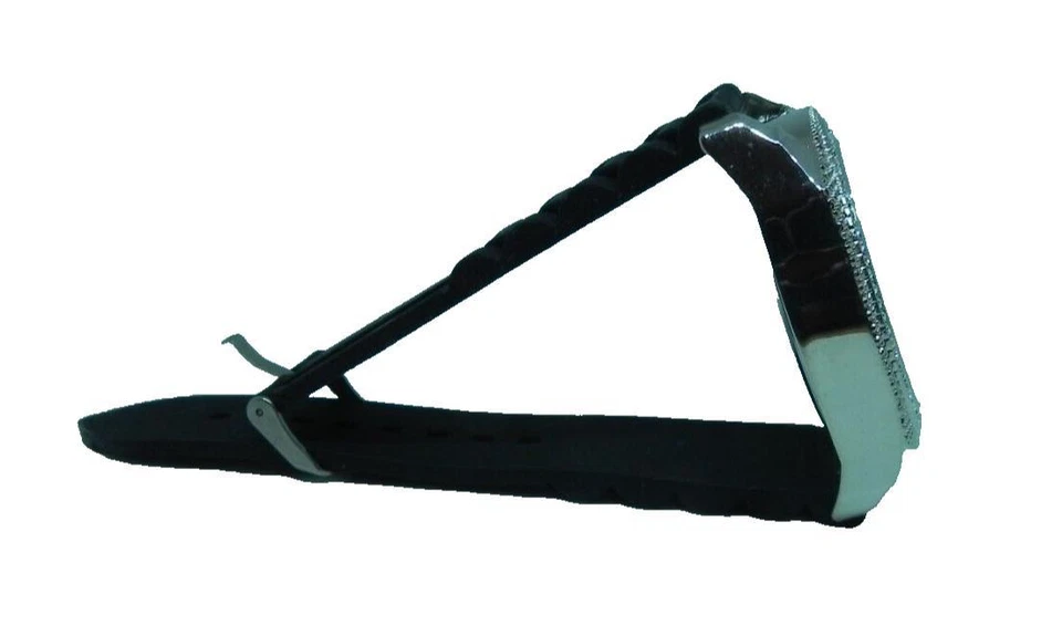 Techno King Watch Mens Black Silicone Band Fashion Dressy Party Hip Hop NEW - Image 4 of 4