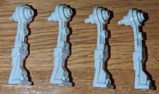 Lot of 4 1979 Star Wars Droid Factory small version leg accessory parts ONLY