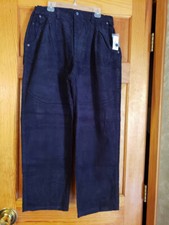 Boy's Peppermint Plus Navy Blue Corduroy Pants 16H 100 Cotton
