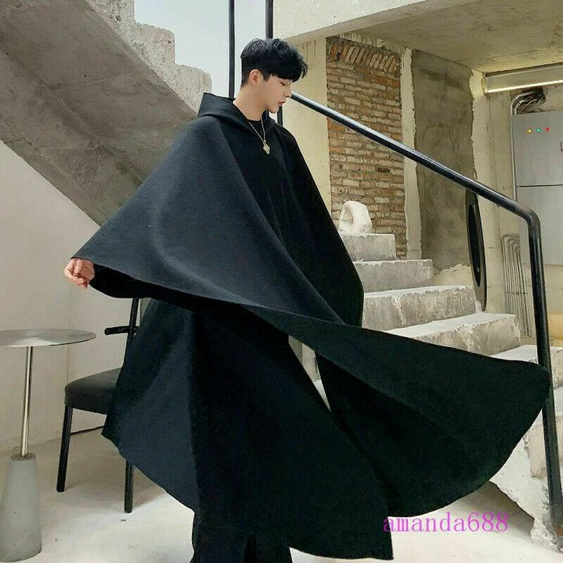 Mens cloak hotsell jacket