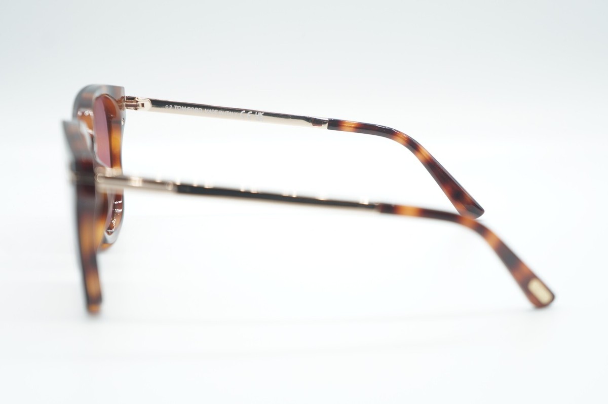 NEW TOM FORD TF 1014 52Y DARK HAVANA PINK AUTHENTIC 