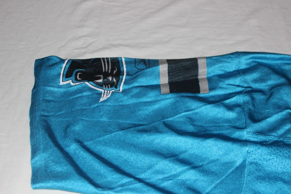 NFL Vintage Carolina Panthers Reebok Talla L No. Everette 91 marrón Foto 2 de 4