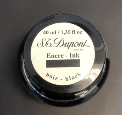 ST DUPONT ENCRE BLACK INK 40ML