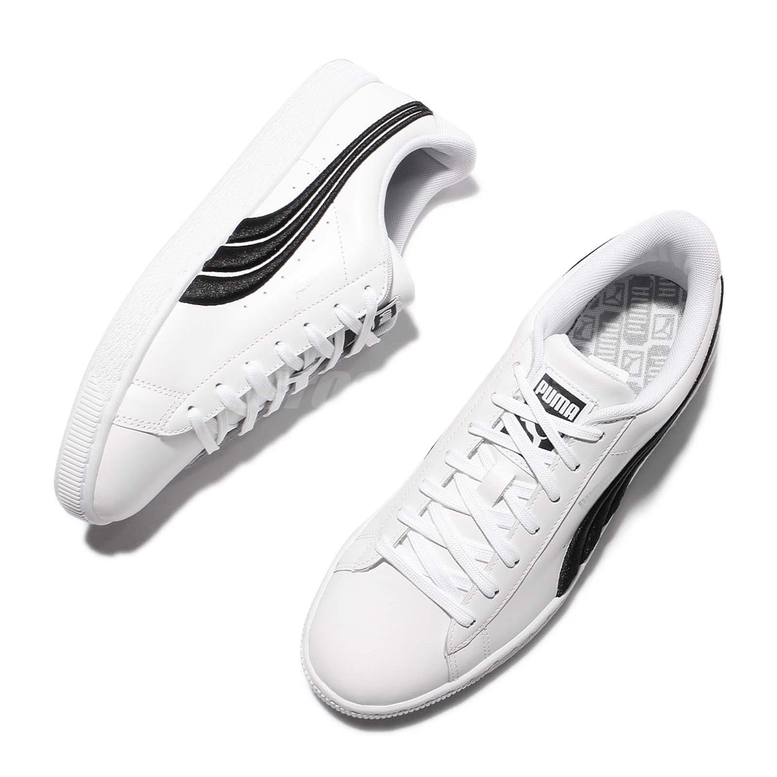 Puma Basket Classic White Badge White Classic Black Low Men Casual Shoes Sneakers 362550-01 89a53c Puma Basket Classic White Badge White Classic Black Low Men Casual Shoes Sneakers 362550-01 89a53c