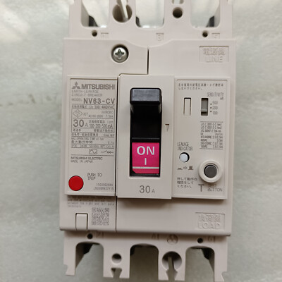 1PC Mitsubishi NV63-CV NV63CV 3P 10A 30AM 100-440AVC New Expedited Shipping