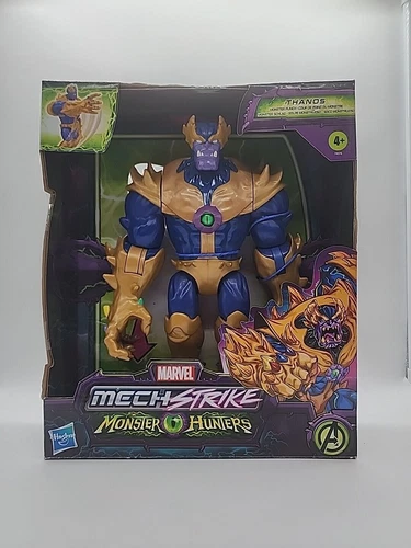 Marvel Mech Strike Monster Hunters Thanos Marvel Figure 9"  Monster Punch NEW