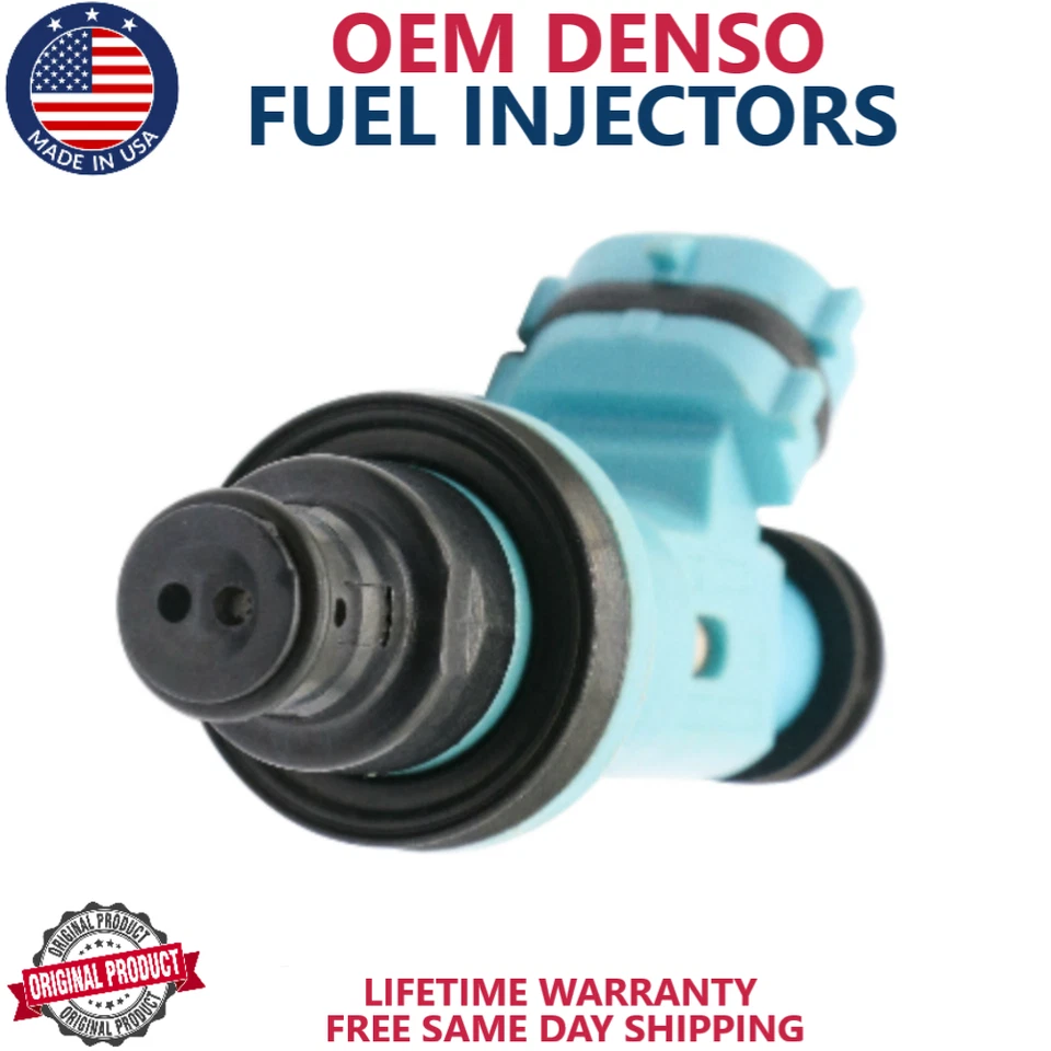 NUEVO x6 OEM DENSO INYECTORES DE COMBUSTIBLE PARA 2001 2002 2003 2004 2005 Lexus IS300 3,0 L V6 Foto 3 de 3