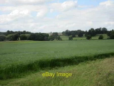 Photo 6x4 View towards Worksop Manor Looking across a field of linseed an c2016