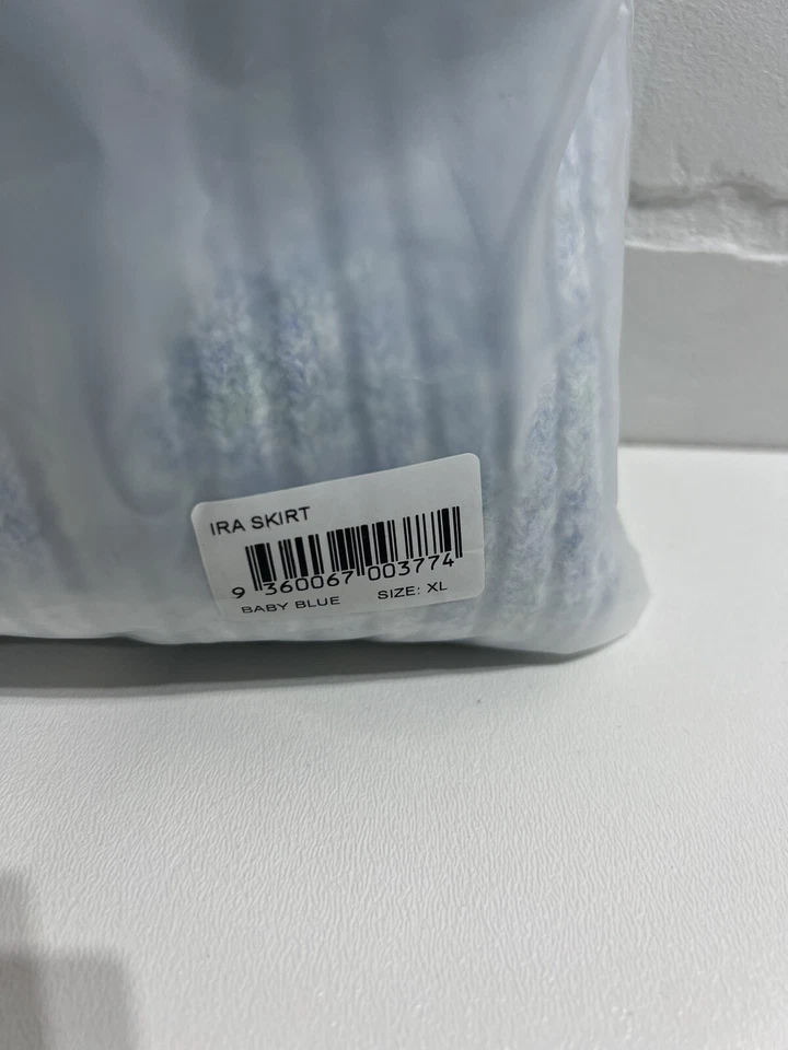 NUEVO - GRAPA Y TONO Ira Suéter Falda Parte Inferior Bebé Azul Talla XL $117 Foto 2 de 4