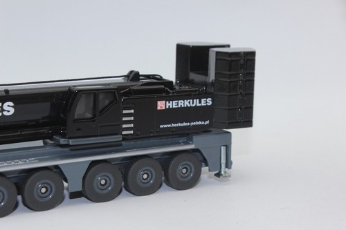 Siku 1886 HERKULES Liebherr LTM 1400-7.1 Grúa Móvil Negra 1:87 H0 NUEVO OVP - Imagen 5 de 6