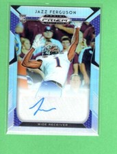 2019 PRIZM panini Football RC Draft picks Autograph JAZZ FERGUSON no.249 