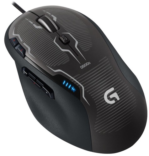 Logitech G500s Laser Gaming Maus mit einstellbarer Gewichtsabstimmung