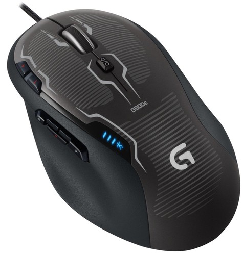 Logitech G500s Laser Gaming Mouse with Adjustable Weight Tuning - Picture 1 of 3