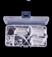 Eyeglasses Repair Kit – Durable Optical Tool Set w/ Screws, Nose Pads, Nuts