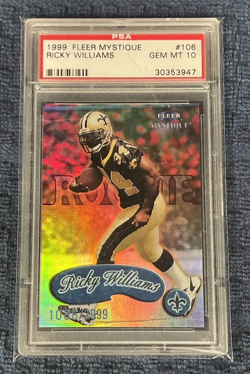 Ricky Williams Fleer Mystique #106 Base