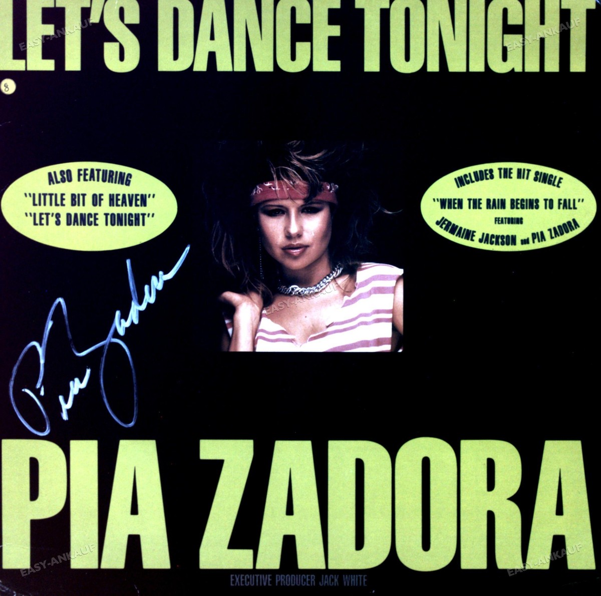 洋楽 PIA Pia Zadora - Let's Dance Tonight GER LP 1984 (VG/VG) INT 147.716