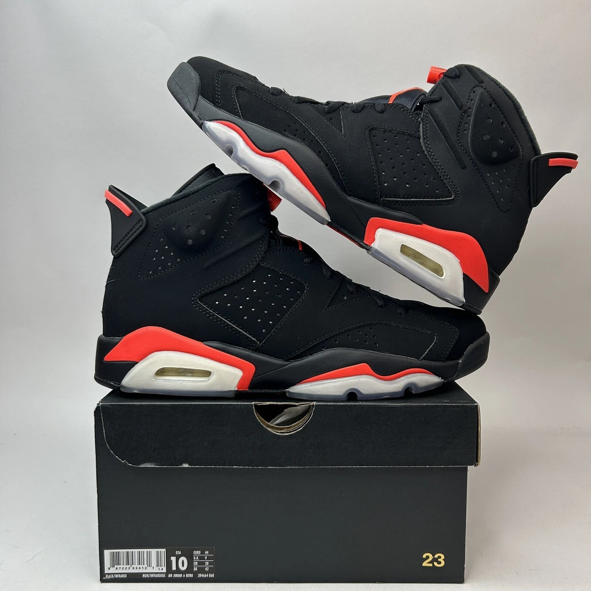 Air jordan top 6 infrarouge