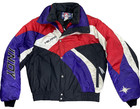 Vtg POLARIS Indy XC Racing Snowmobile Jacket Coat Mens L USA Union Made FLAWS
