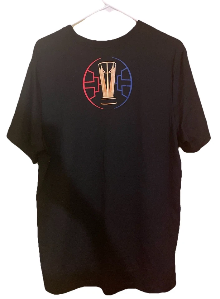 Camiseta Nike Dri-Fit NBA Pacers In Season Tournament 2023-2024 Calentamiento XL NEGRA Foto 3 de 4