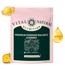 New Vital Source Nutrition Hawaiian Pineapple Feminine Balance Gummies