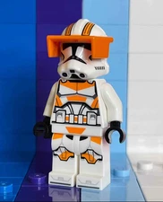 LEGO GCC "Orange Support Trooper" 212th Clone Minifigure + Visor SHIPS TODAY!