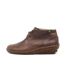 El Naturalista Damen Schnürschuhe Braun Leder Comfort Stiefeletten EU 40