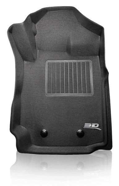 3D MAXpider KAGU Floor Liner Mats BLACK 2 Rows for FERRARI ROMA 2021 - 2024