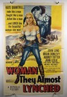 WOMAN THEY ALMOST LYNCHED Movie Poster (Fine-) 1SH 1953 Audrey Totter 28794 — photo 1