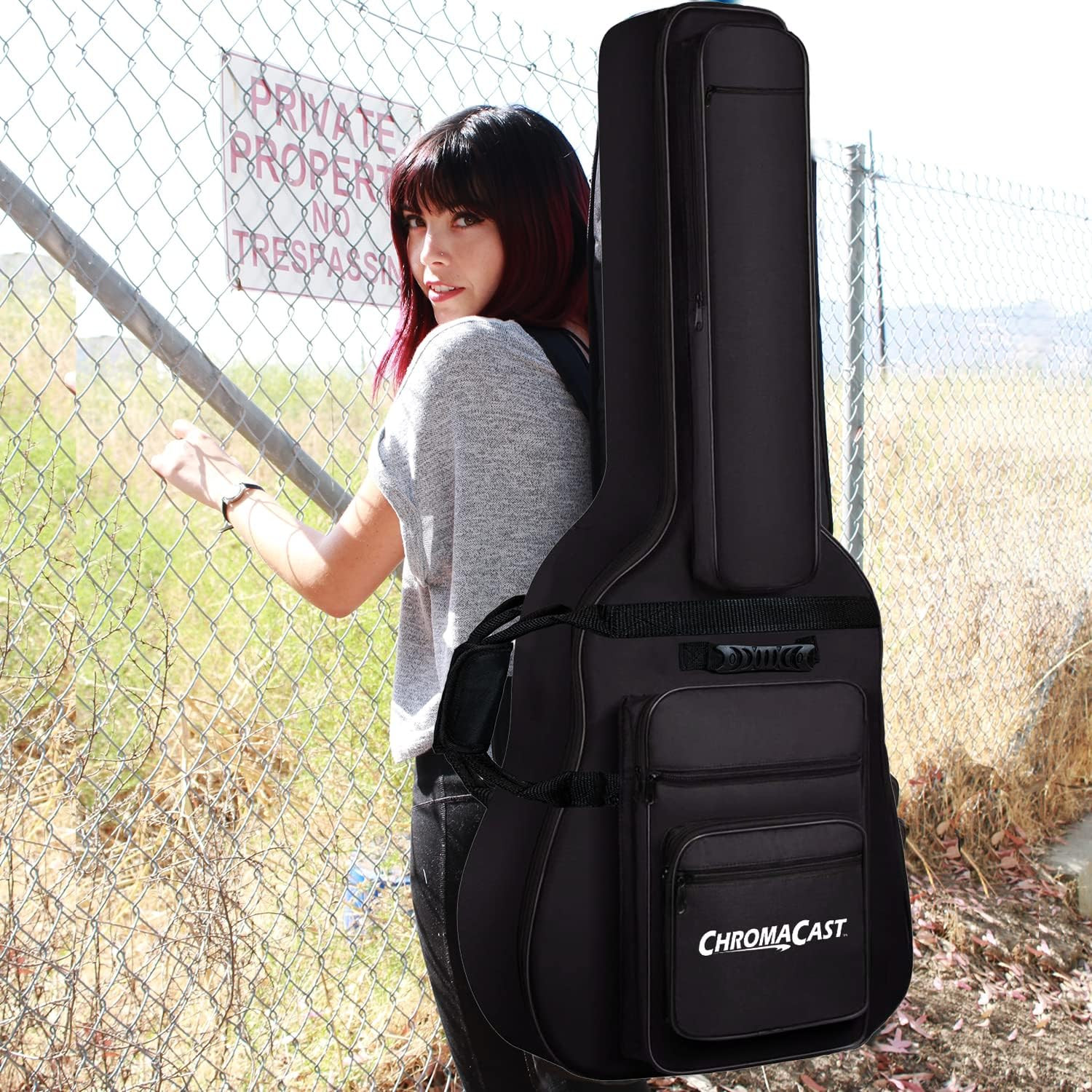 Chromacast Guitar Padded Gig Bag