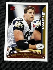 2004 Pacific CFL Red #100 Doug Brown Winnipeg Blue Bombers Football Card