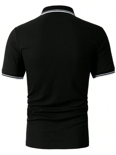 Camisa De Moda Polo Para Hombre Camisetas Manga Corta Deporte De Verano Elegante - Picture 6 of 16