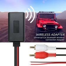 Car Wireless 2 RCA Bluetooth Receiver Module AUX Adapter Music Audio Stereo Rece